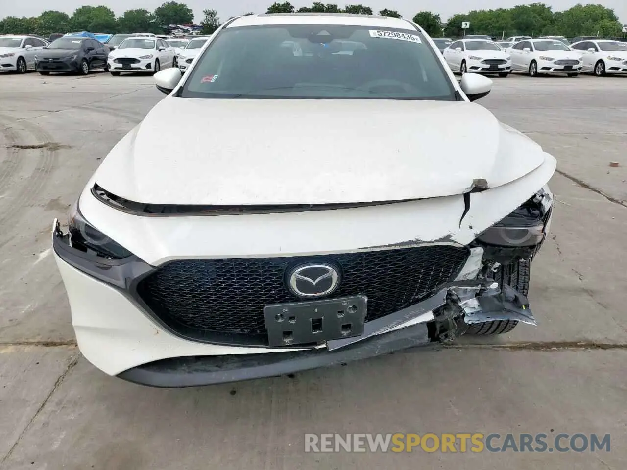 5 fotografías del automóvil dañado JM1BPBMMXP1621795 MAZDA 3 2023