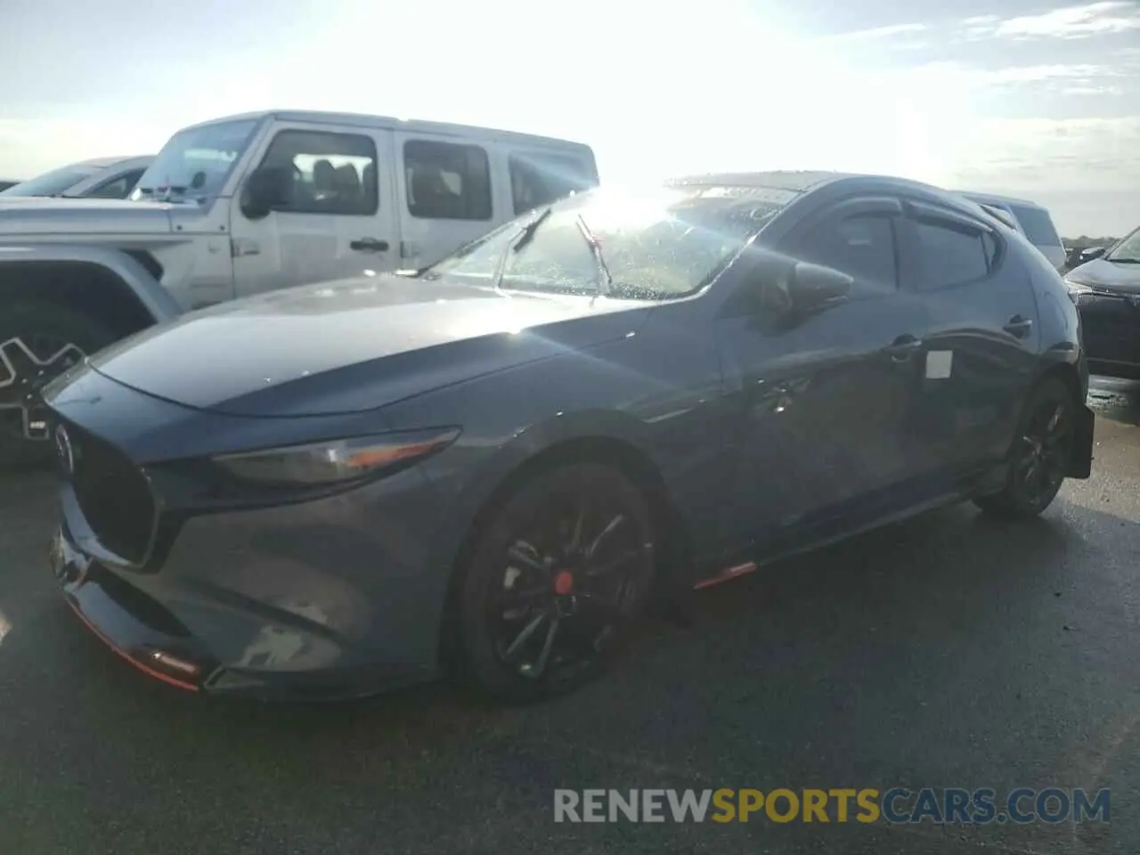1 fotografías del automóvil dañado JM1BPBNY6P1604400 MAZDA 3 2023