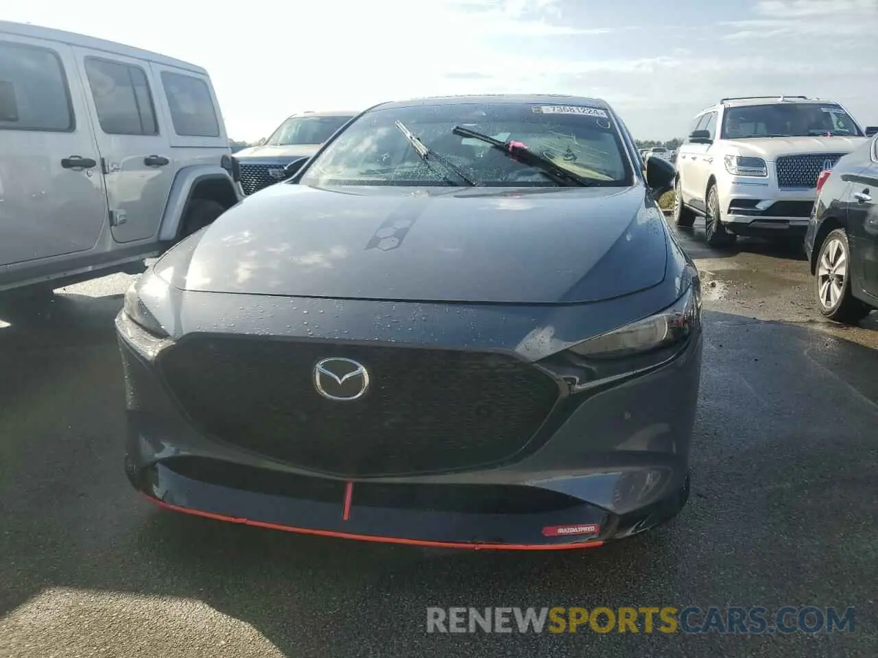 5 fotografías del automóvil dañado JM1BPBNY6P1604400 MAZDA 3 2023