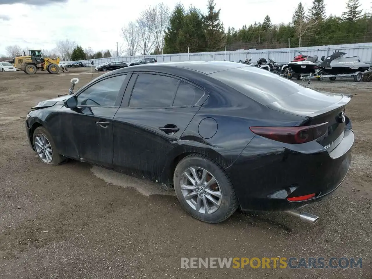 2 fotografías del automóvil dañado JM1BPACM7R1717138 MAZDA 3 2024