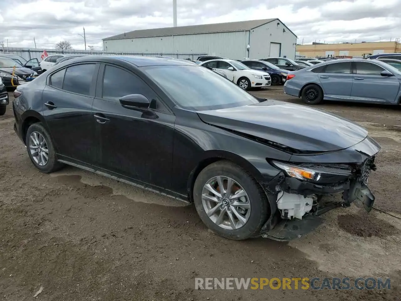 4 fotografías del automóvil dañado JM1BPACM7R1717138 MAZDA 3 2024