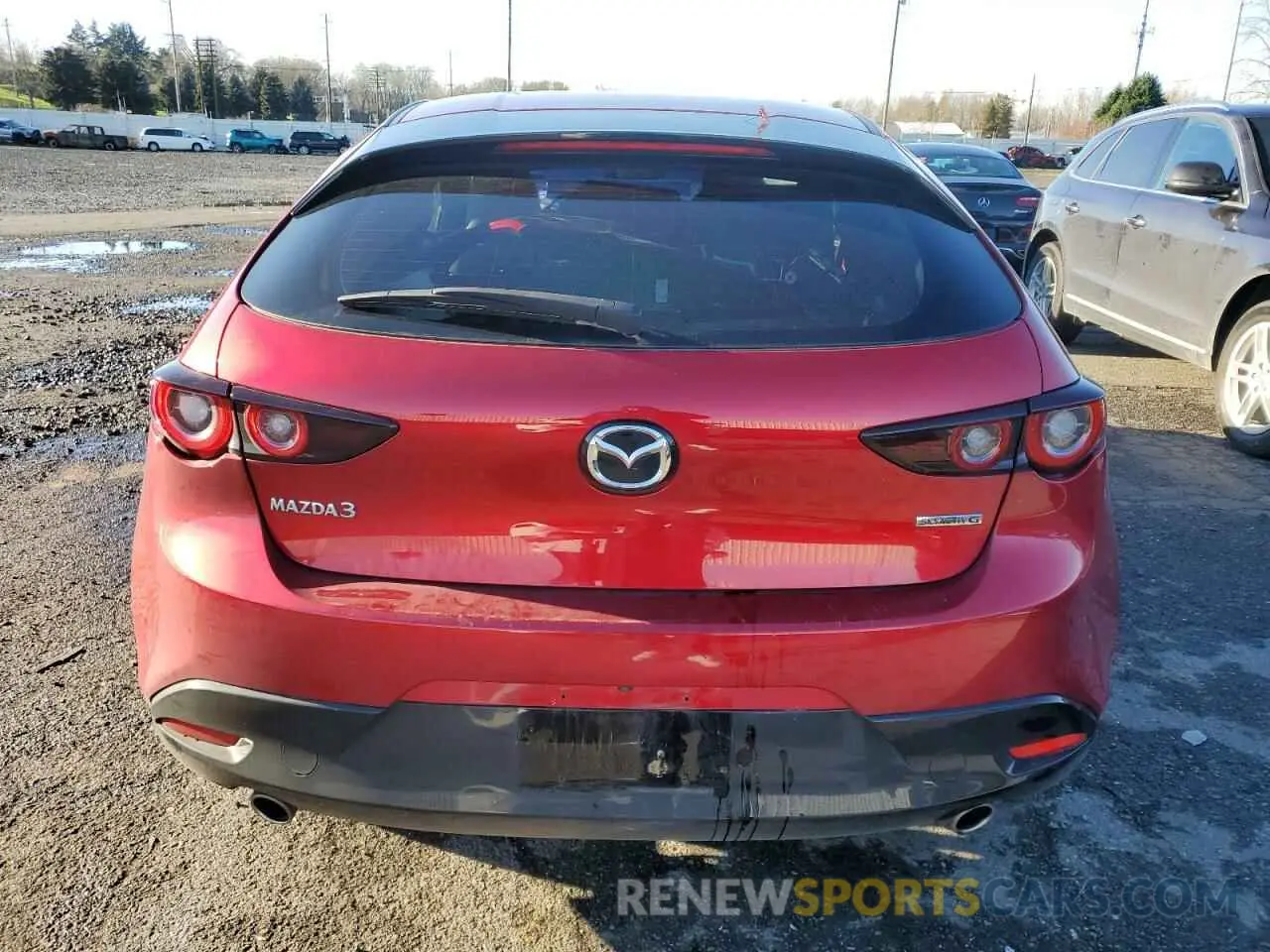 6 fotografías del automóvil dañado JM1BPALM4R1658680 MAZDA 3 2024