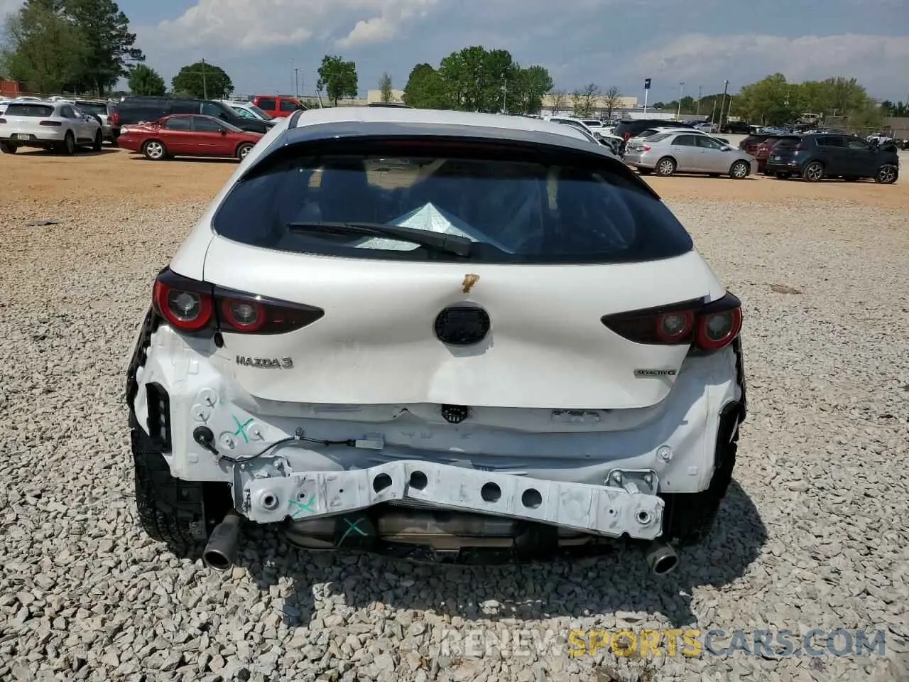 6 fotografías del automóvil dañado JM1BPALM6R1654162 MAZDA 3 2024