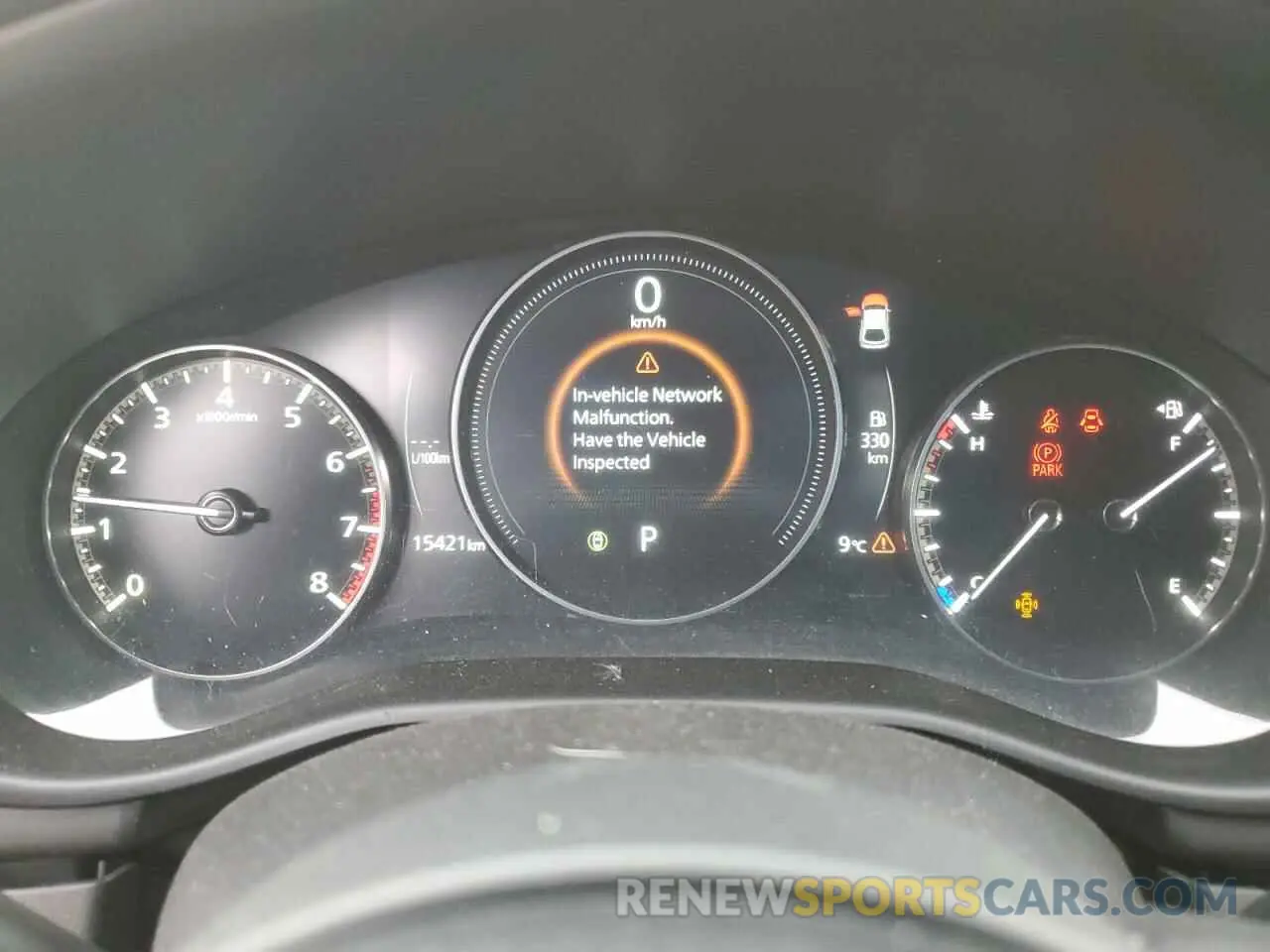 9 fotografías del automóvil dañado JM1BPBLM8R1655710 MAZDA 3 2024