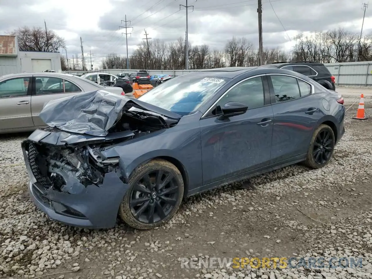 1 fotografías del automóvil dañado 3MZBPBEY1SM450218 MAZDA 3 2025
