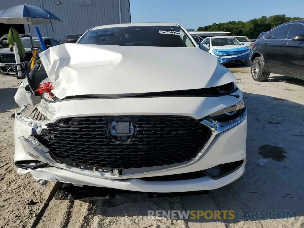 5 fotografías del automóvil dañado JM1BPACM9S1764810 MAZDA 3 2025