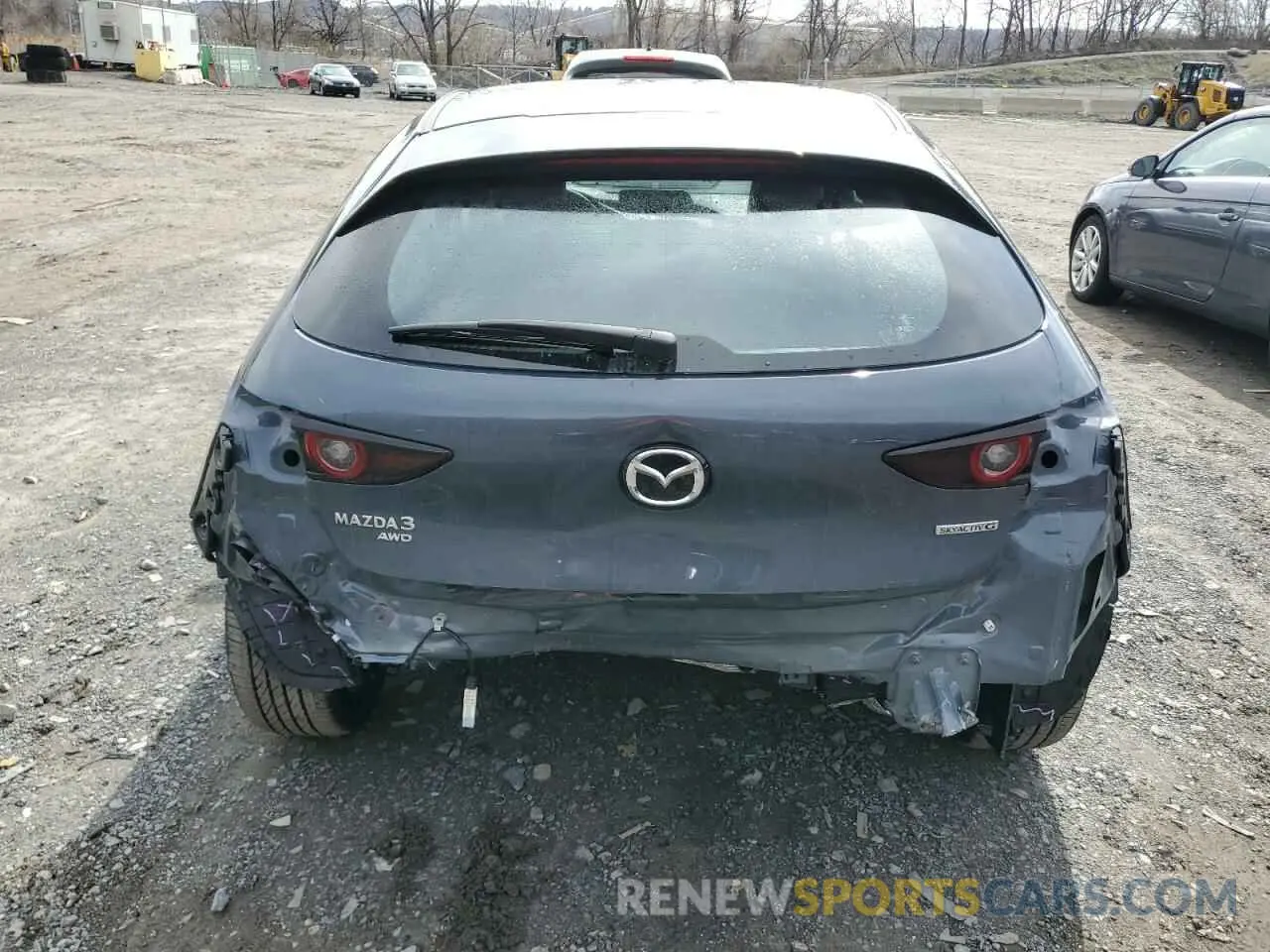 6 fotografías del automóvil dañado JM1BPBLMXS1754731 MAZDA 3 2025