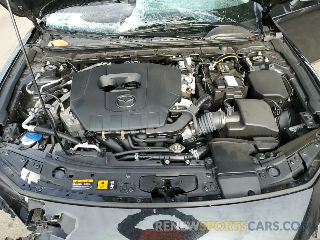 11 fotografías del automóvil dañado 3MZBPABM8RM423314 MAZDA 3 SELECT S 2024