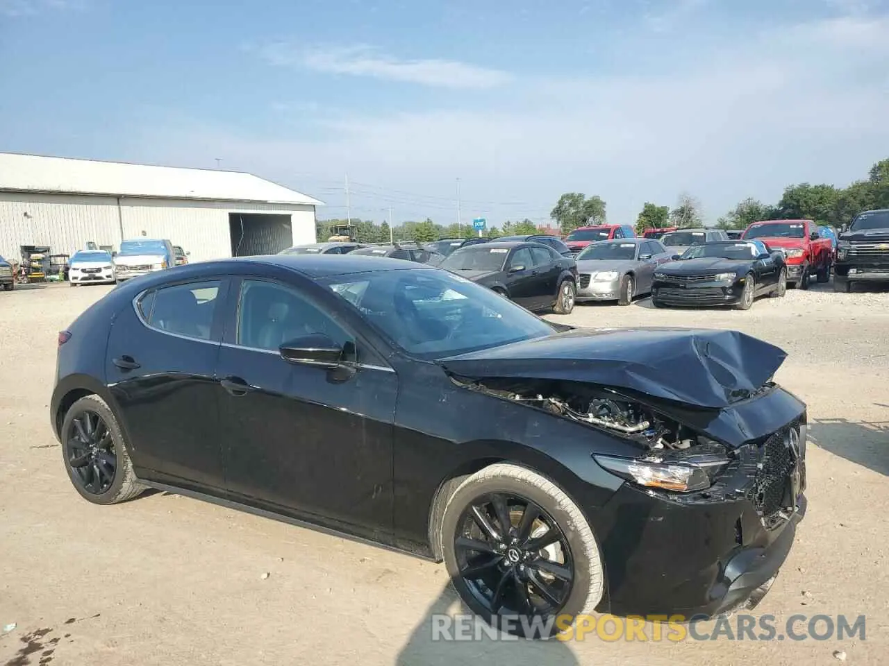 4 fotografías del automóvil dañado JM1BPAKM0R1705060 MAZDA 3 SELECT S 2024