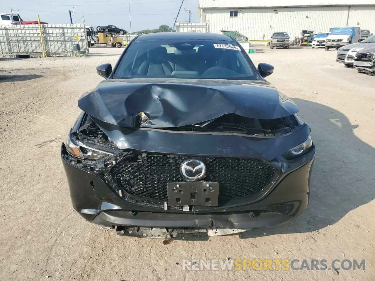 5 fotografías del automóvil dañado JM1BPAKM0R1705060 MAZDA 3 SELECT S 2024