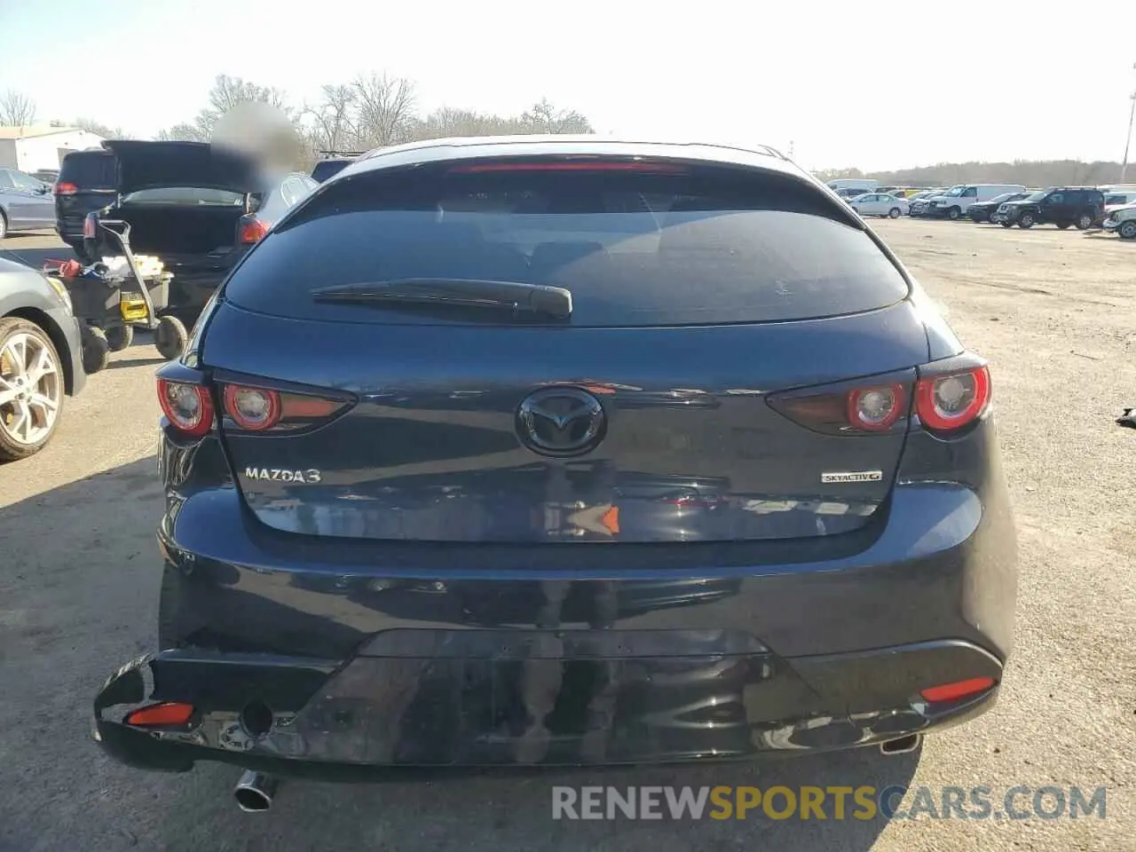6 fotografías del automóvil dañado JM1BPAKM8R1720406 MAZDA 3 SELECT S 2024