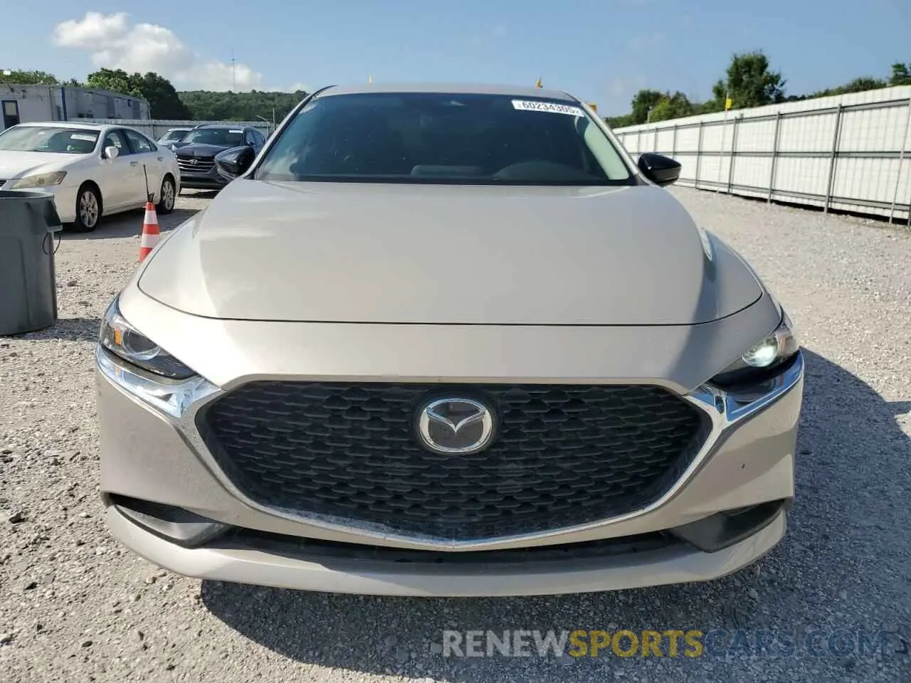 5 fotografías del automóvil dañado 3MZBPABMXSM458958 MAZDA 3 SELECT S 2025