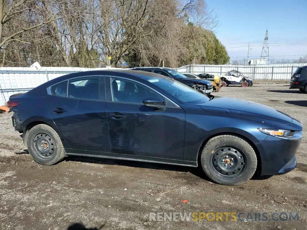 4 fotografías del automóvil dañado JM1BPABM2S1759935 MAZDA 3 SELECT S 2025