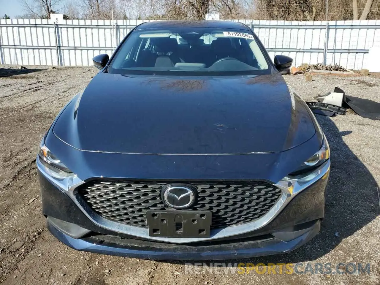 5 fotografías del automóvil dañado JM1BPABM2S1759935 MAZDA 3 SELECT S 2025