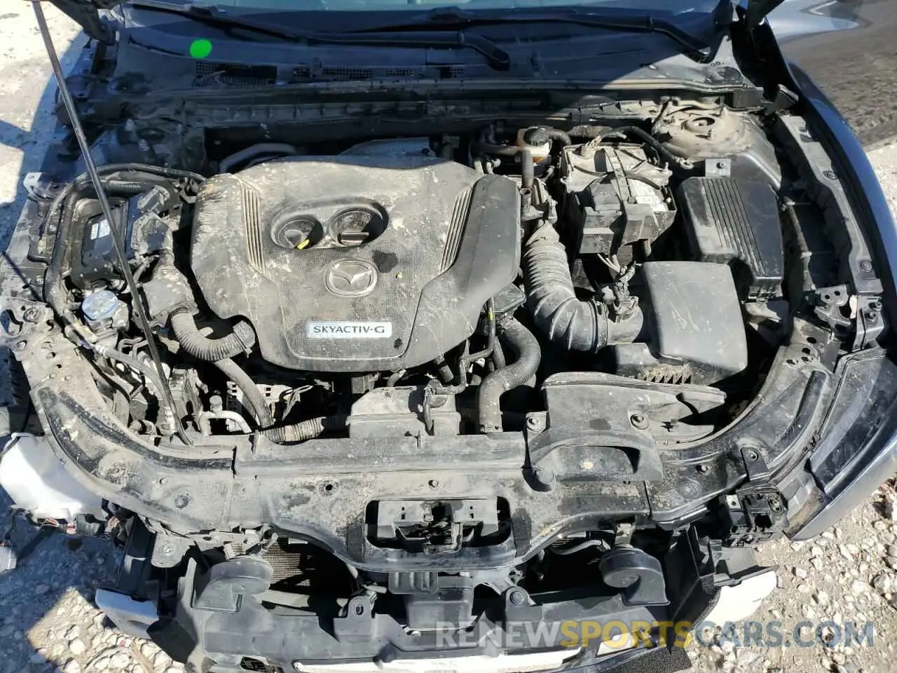 11 fotografías del automóvil dañado JM1GL1TY2K1502079 MAZDA 6 2019