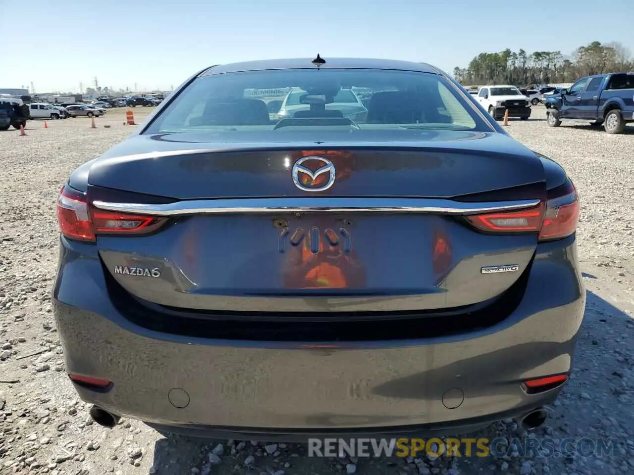 6 fotografías del automóvil dañado JM1GL1TY2K1502079 MAZDA 6 2019