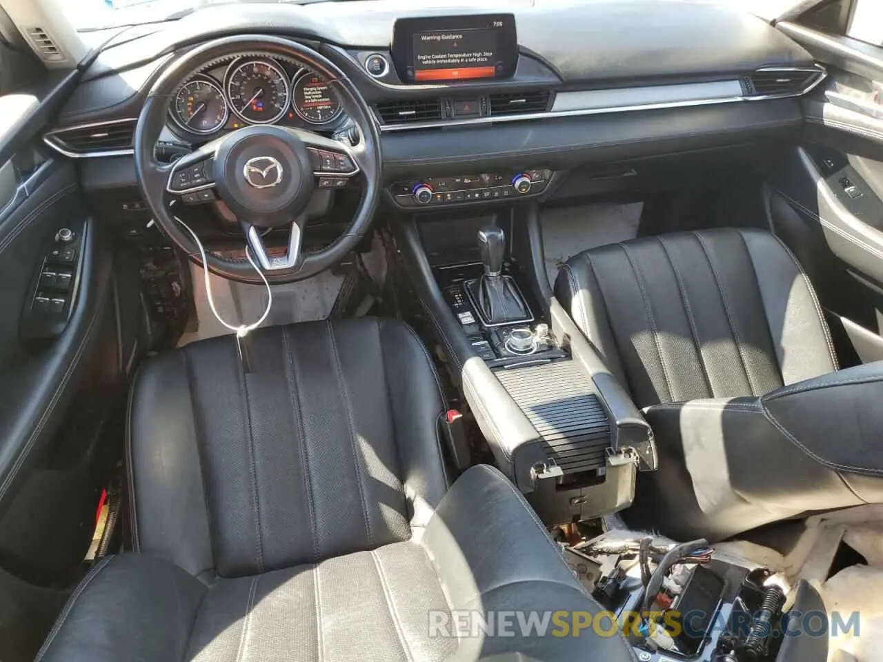 8 fotografías del automóvil dañado JM1GL1TY2K1502079 MAZDA 6 2019