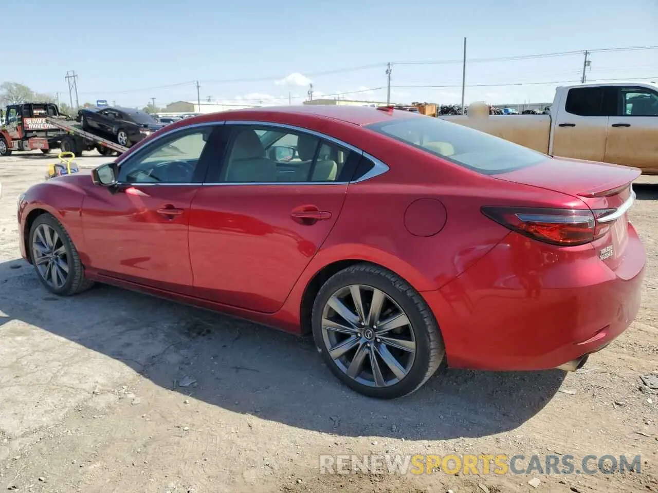 2 fotografías del automóvil dañado JM1GL1TY7K1506127 MAZDA 6 2019