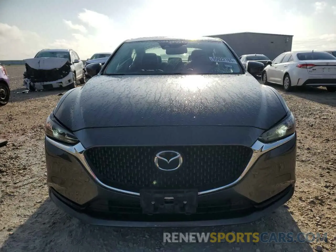5 fotografías del automóvil dañado JM1GL1TY8K1501518 MAZDA 6 2019
