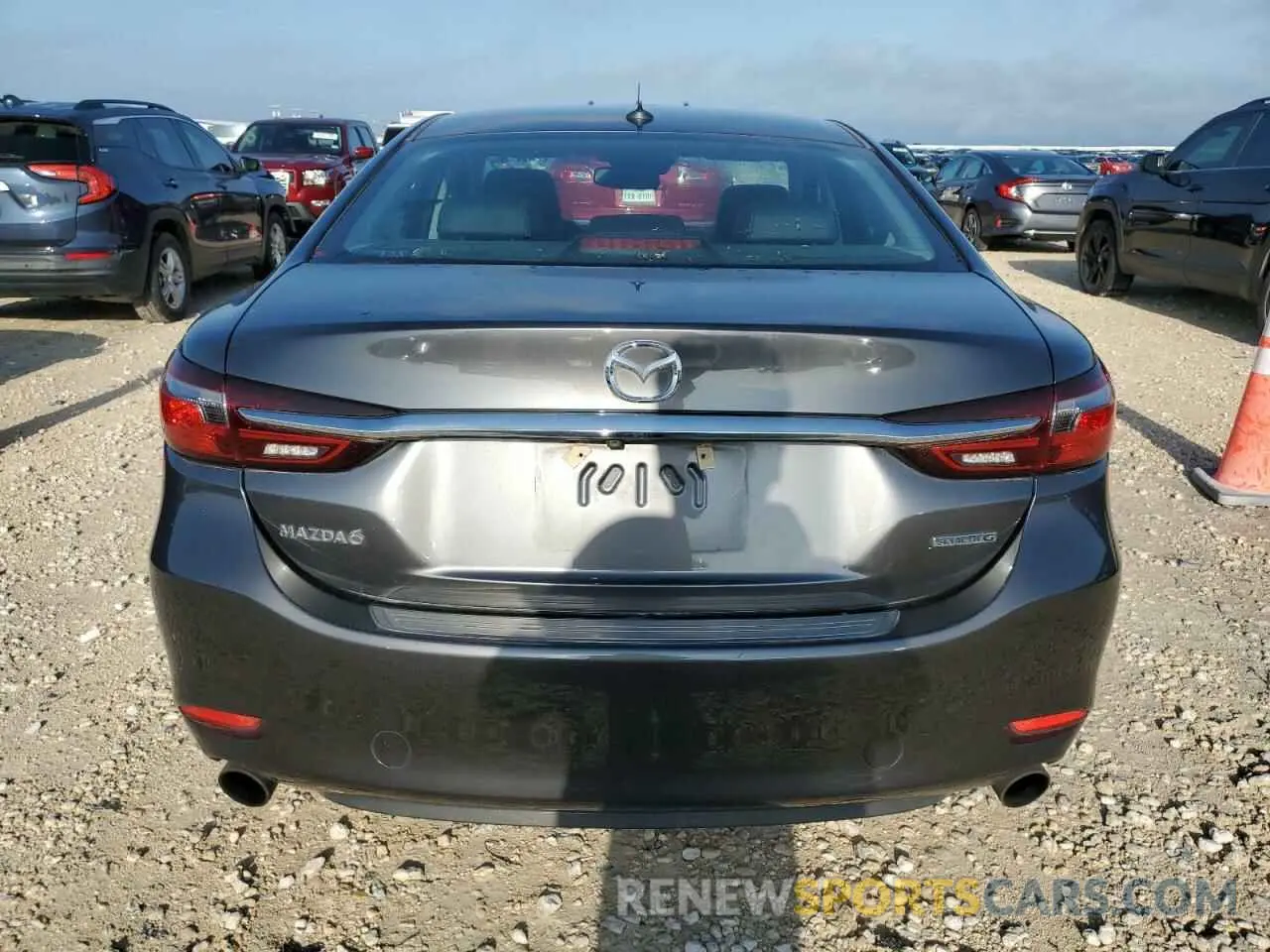 6 fotografías del automóvil dañado JM1GL1TY8K1501518 MAZDA 6 2019