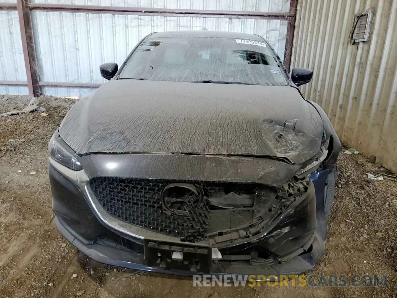 5 fotografías del automóvil dañado JM1GL1TY8K1504676 MAZDA 6 2019
