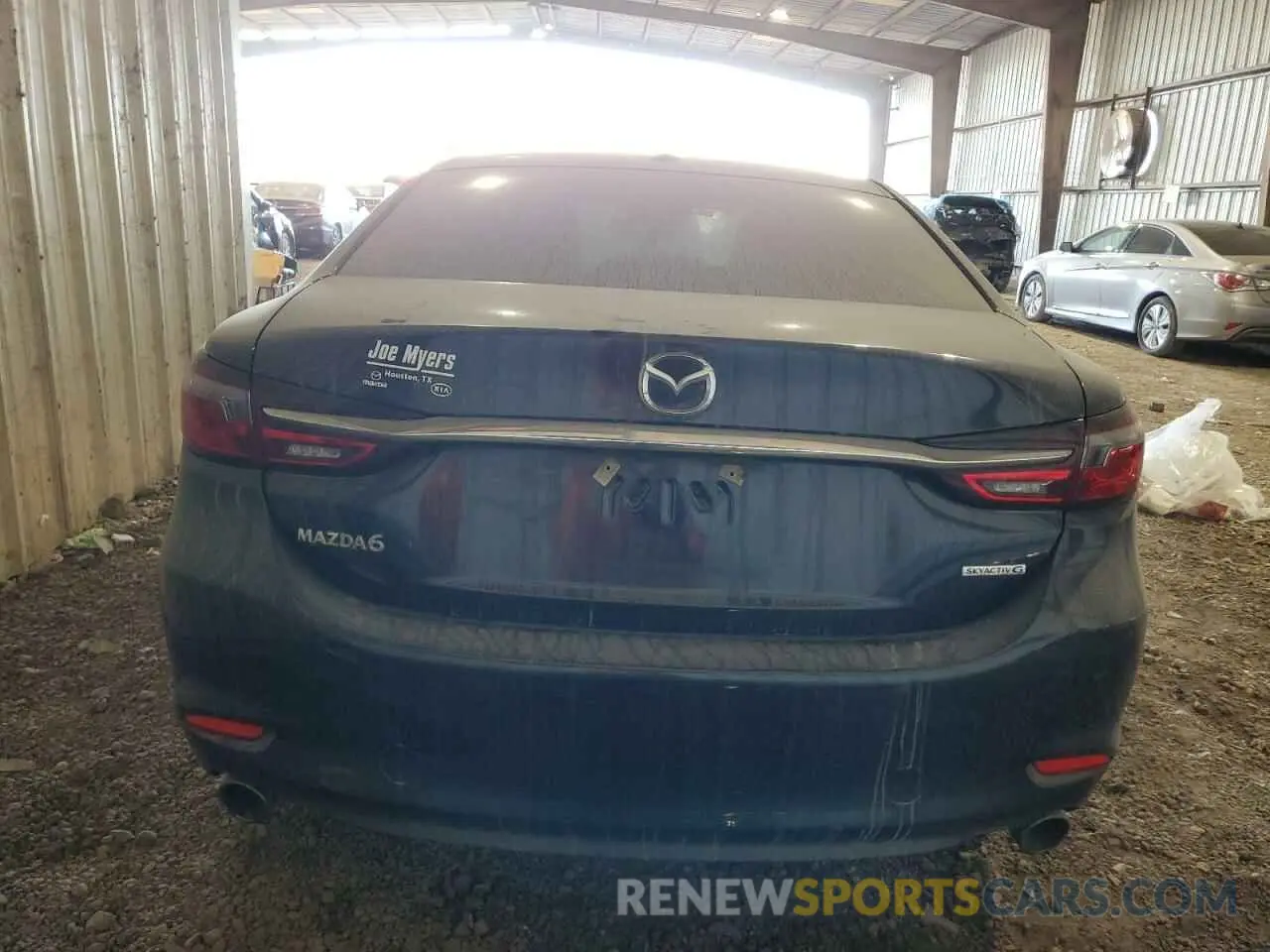 6 fotografías del automóvil dañado JM1GL1TY8K1504676 MAZDA 6 2019