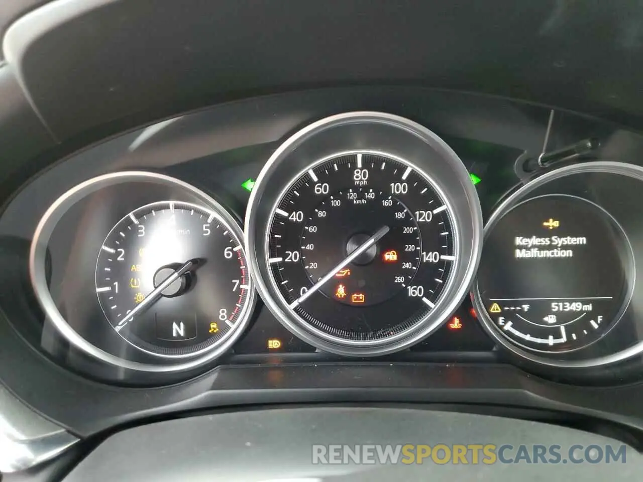 9 fotografías del automóvil dañado JM1GL1TY8K1506394 MAZDA 6 2019