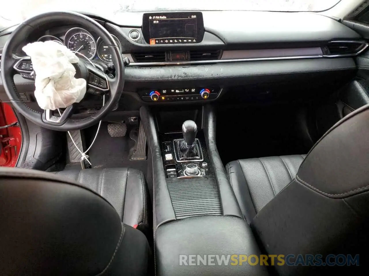 8 fotografías del automóvil dañado JM1GL1TYXK1502217 MAZDA 6 2019