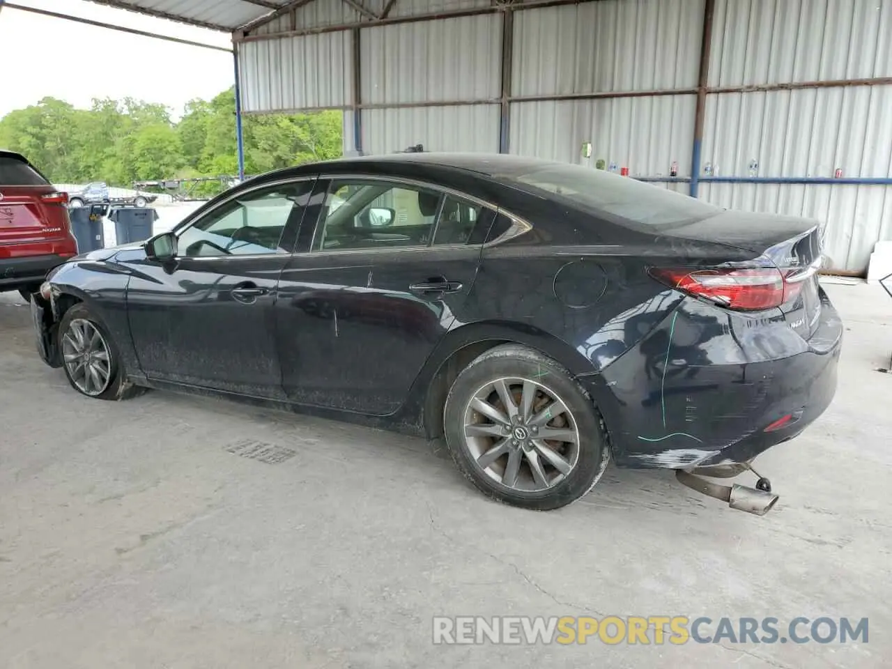 2 fotografías del automóvil dañado JM1GL1UM1K1501873 MAZDA 6 2019