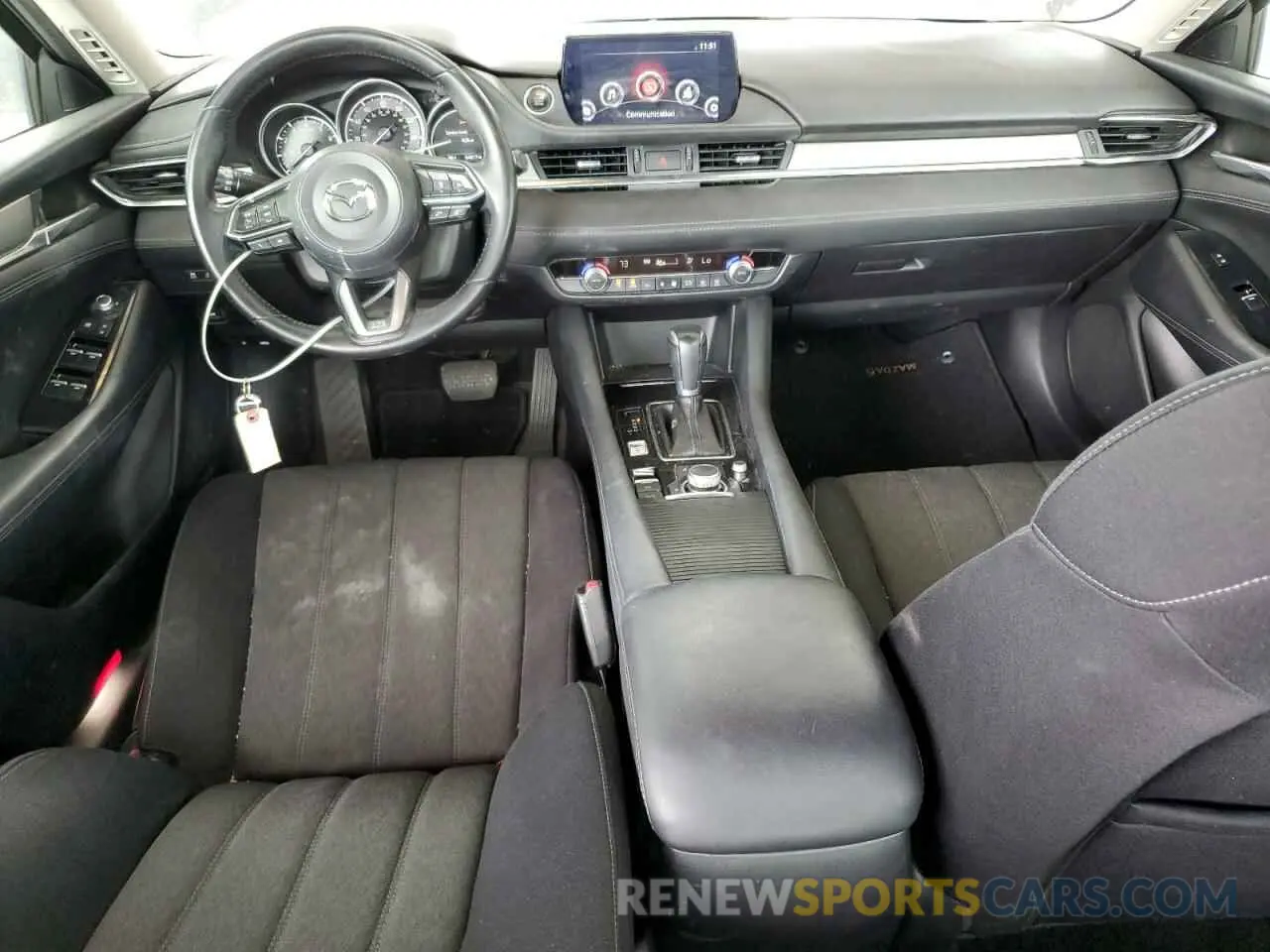 8 fotografías del automóvil dañado JM1GL1UM1K1501873 MAZDA 6 2019