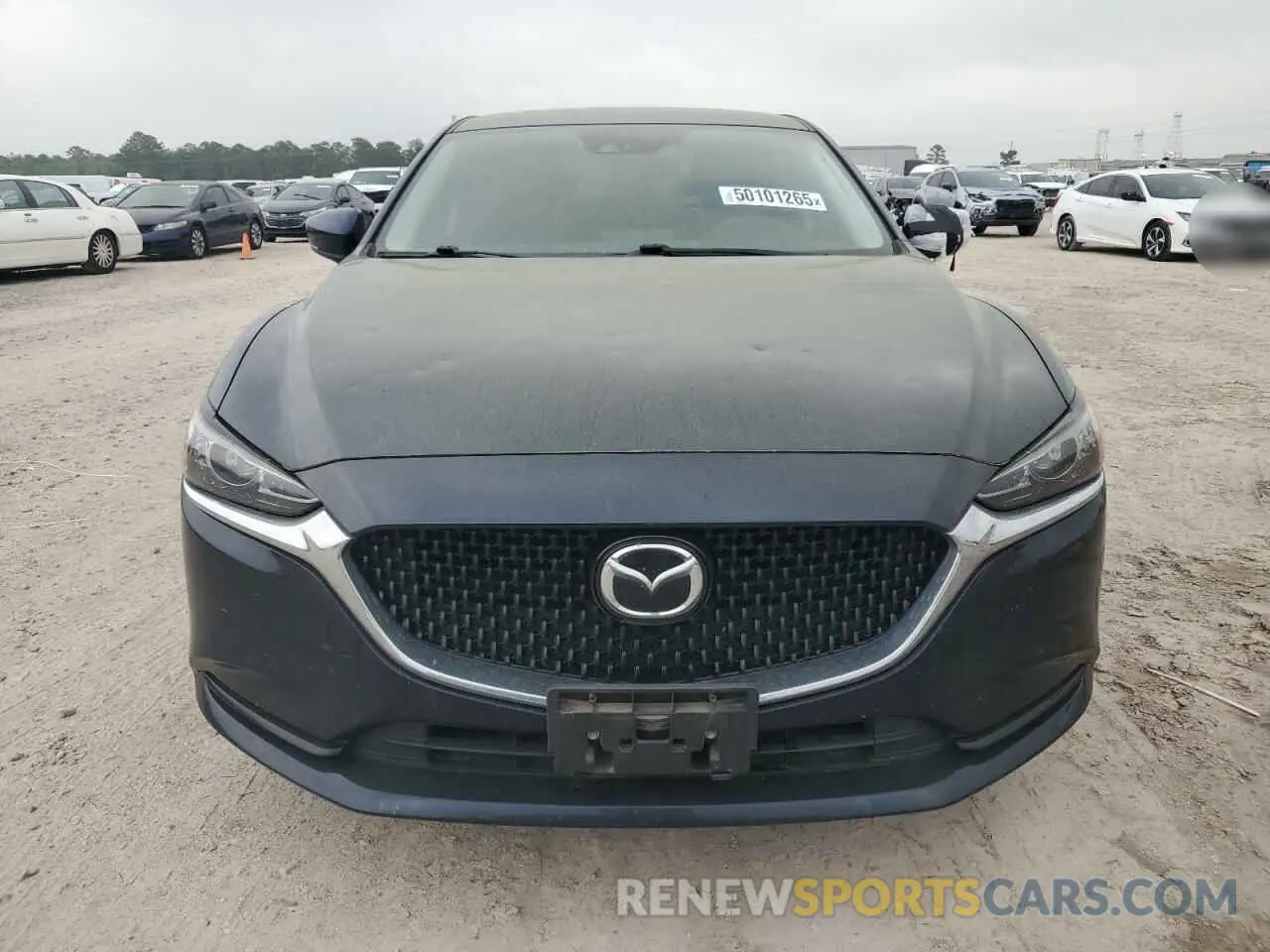 5 fotografías del automóvil dañado JM1GL1UM7K1509315 MAZDA 6 2019