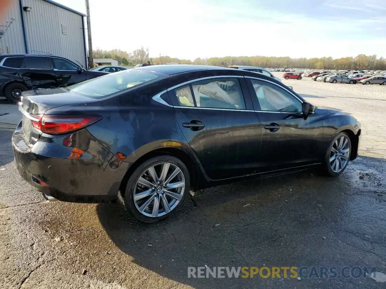 3 fotografías del automóvil dañado JM1GL1VM0K1500860 MAZDA 6 2019