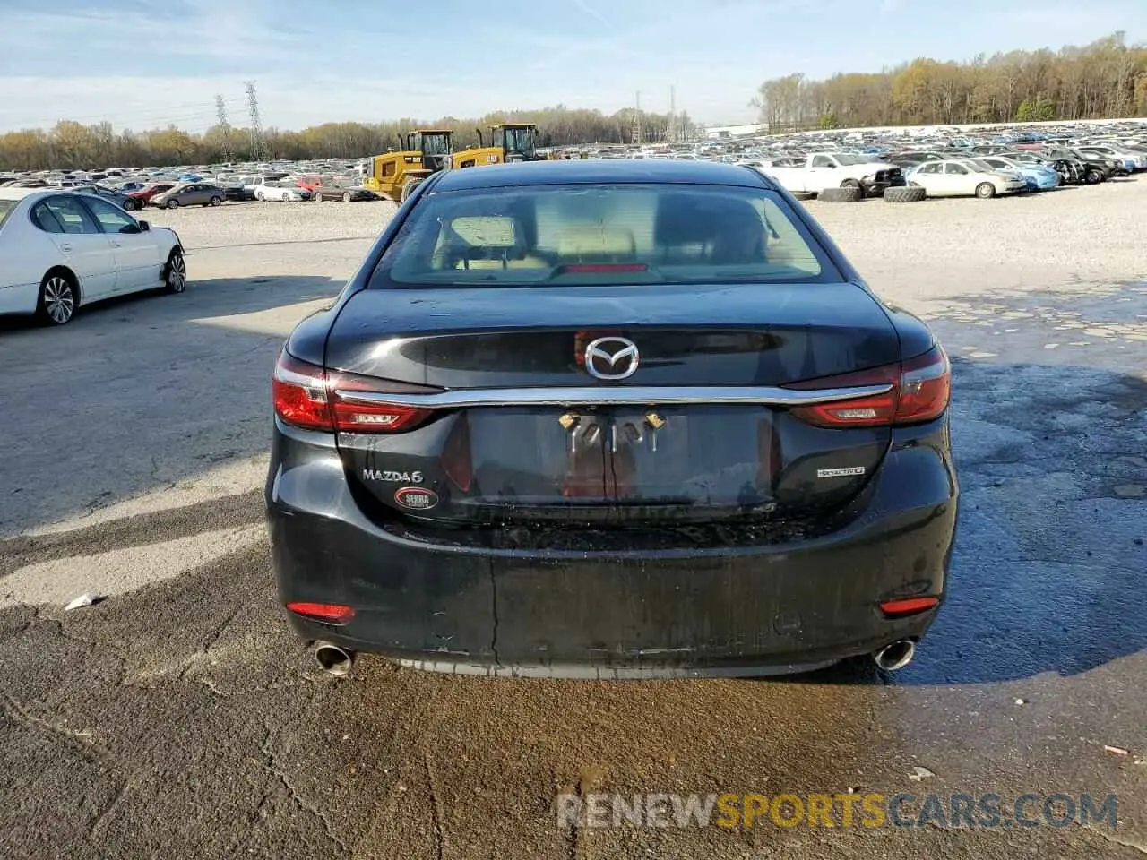 6 fotografías del automóvil dañado JM1GL1VM0K1500860 MAZDA 6 2019