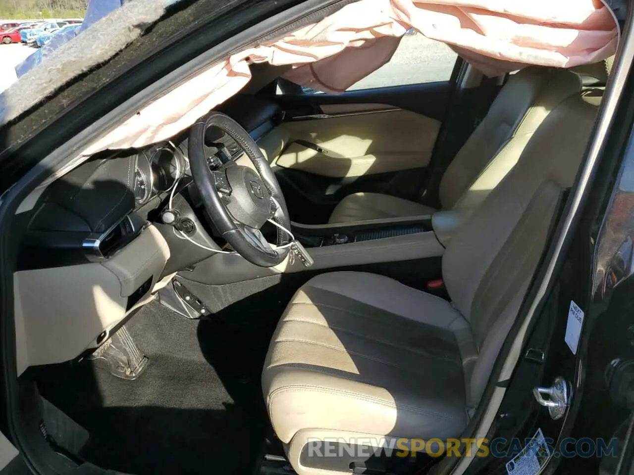 7 fotografías del automóvil dañado JM1GL1VM0K1500860 MAZDA 6 2019
