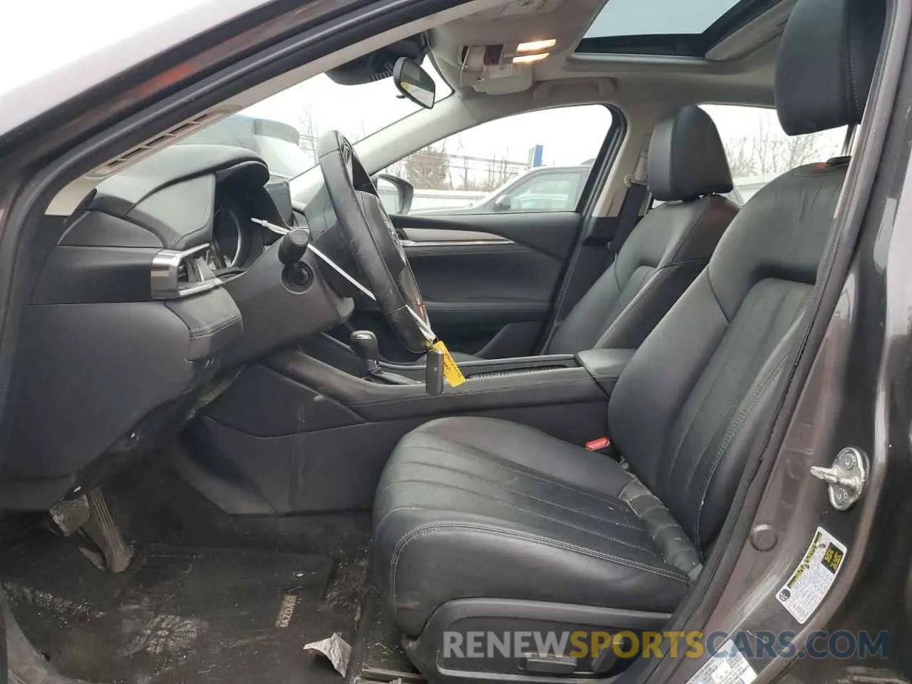 7 fotografías del automóvil dañado JM1GL1VM0K1510045 MAZDA 6 2019