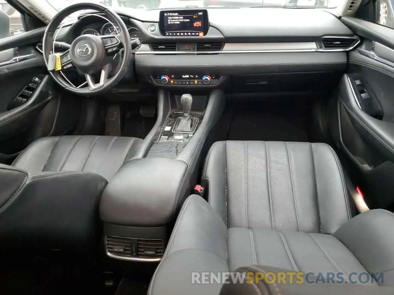8 fotografías del automóvil dañado JM1GL1VM0K1510045 MAZDA 6 2019