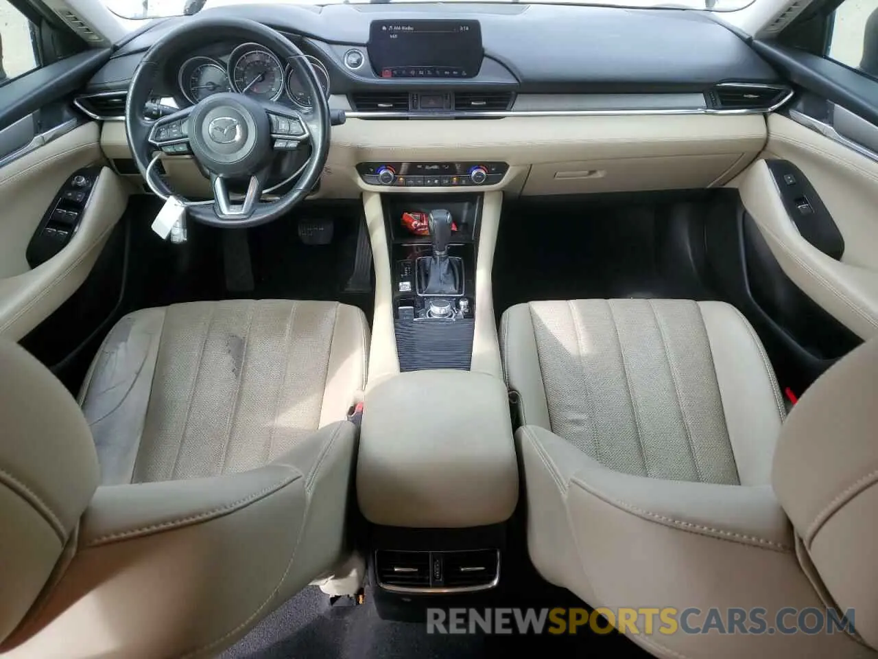 8 fotografías del automóvil dañado JM1GL1VM1K1503119 MAZDA 6 2019
