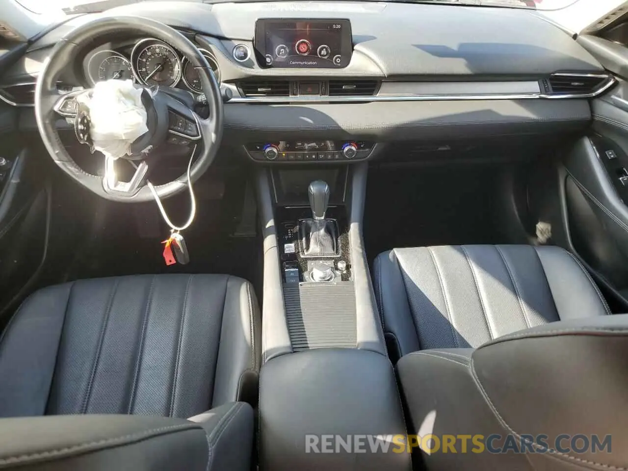 8 fotografías del automóvil dañado JM1GL1VM1K1505291 MAZDA 6 2019