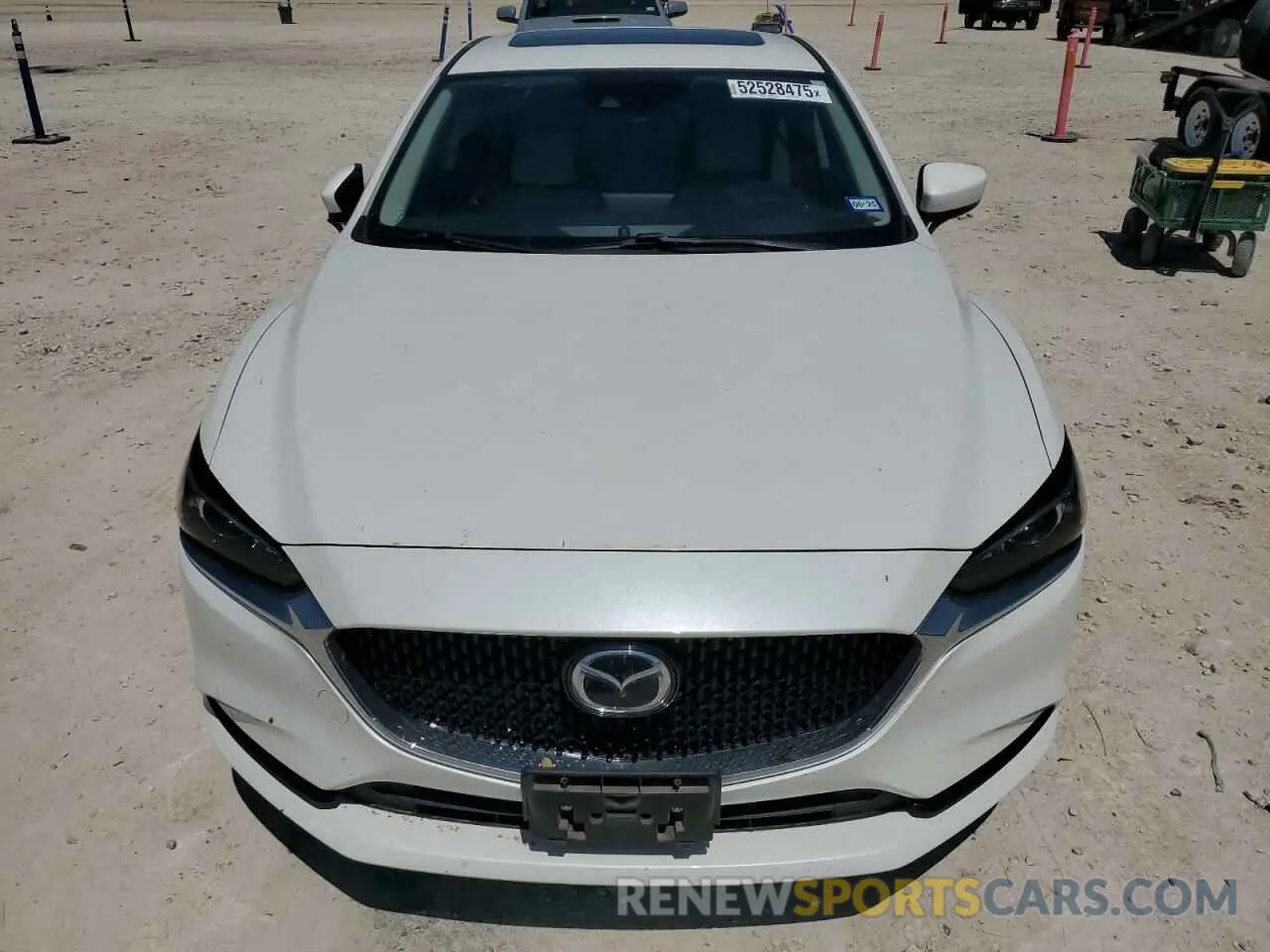 5 fotografías del automóvil dañado JM1GL1VM1K1505551 MAZDA 6 2019