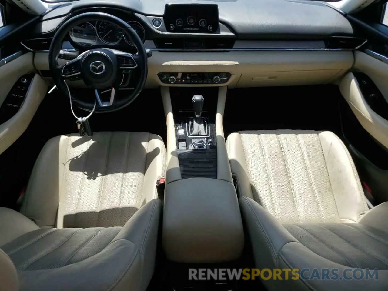 8 fotografías del automóvil dañado JM1GL1VM1K1505551 MAZDA 6 2019