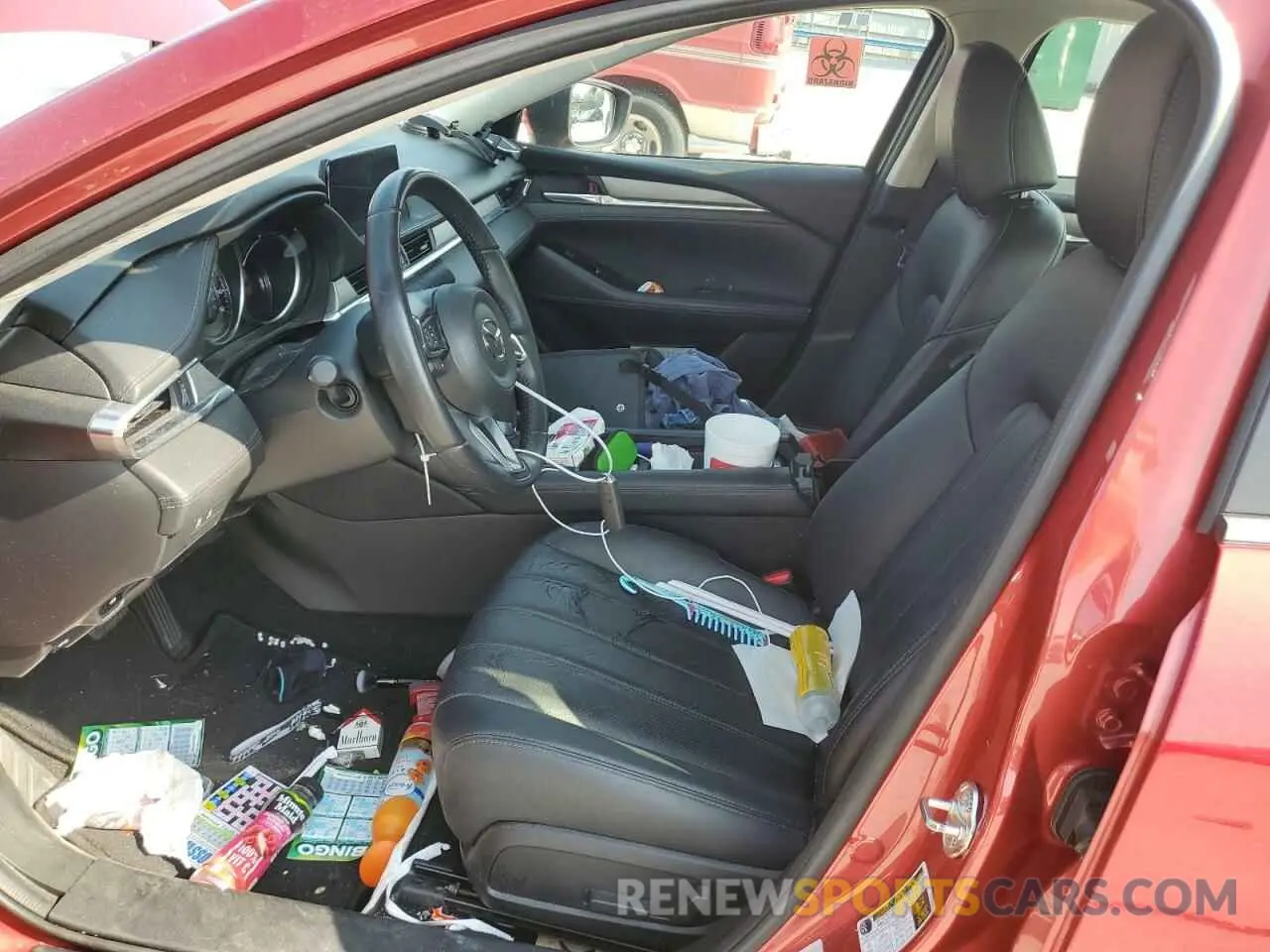 7 fotografías del automóvil dañado JM1GL1VM3K1502814 MAZDA 6 2019