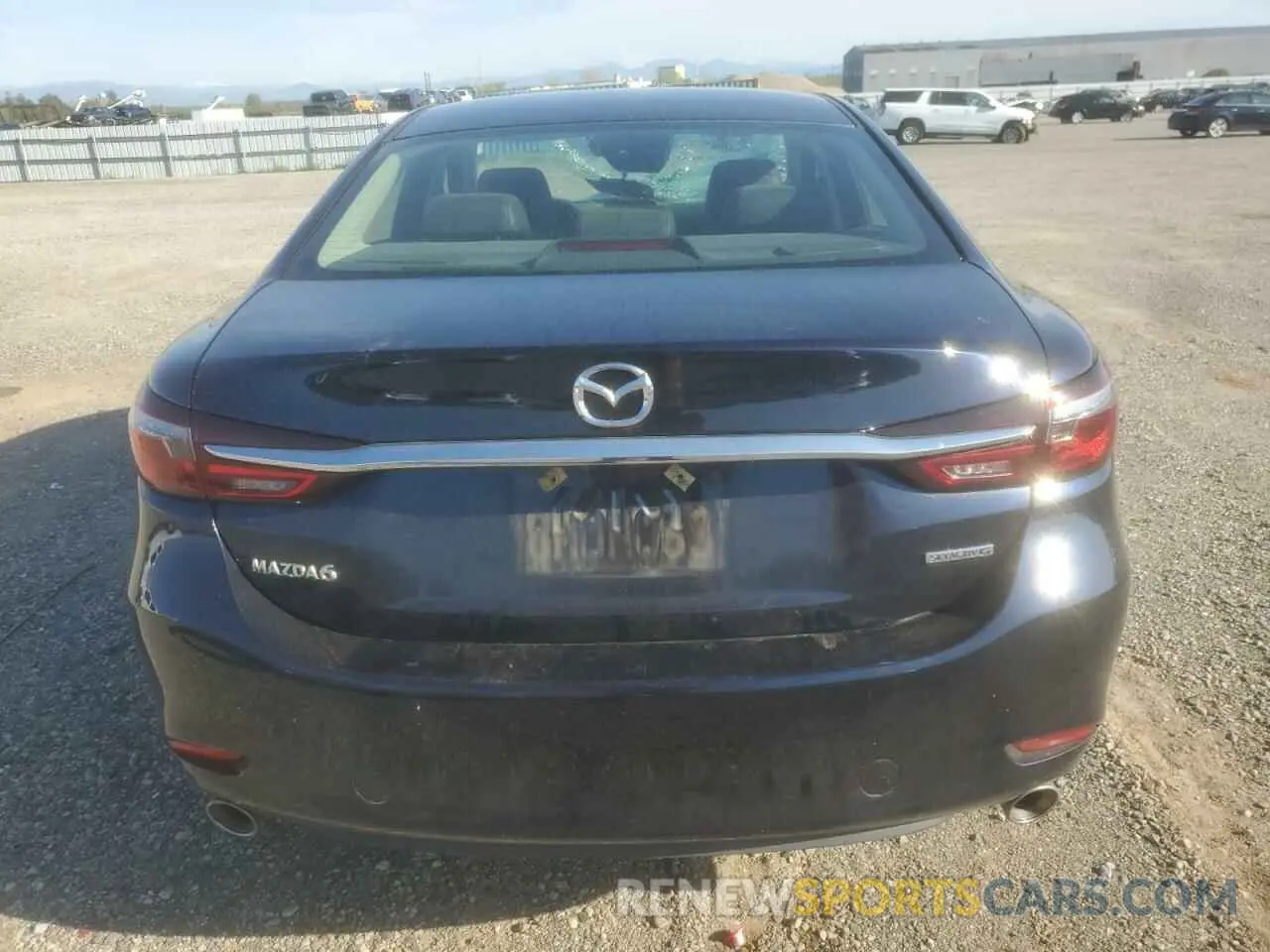 6 fotografías del automóvil dañado JM1GL1VM5K1502586 MAZDA 6 2019