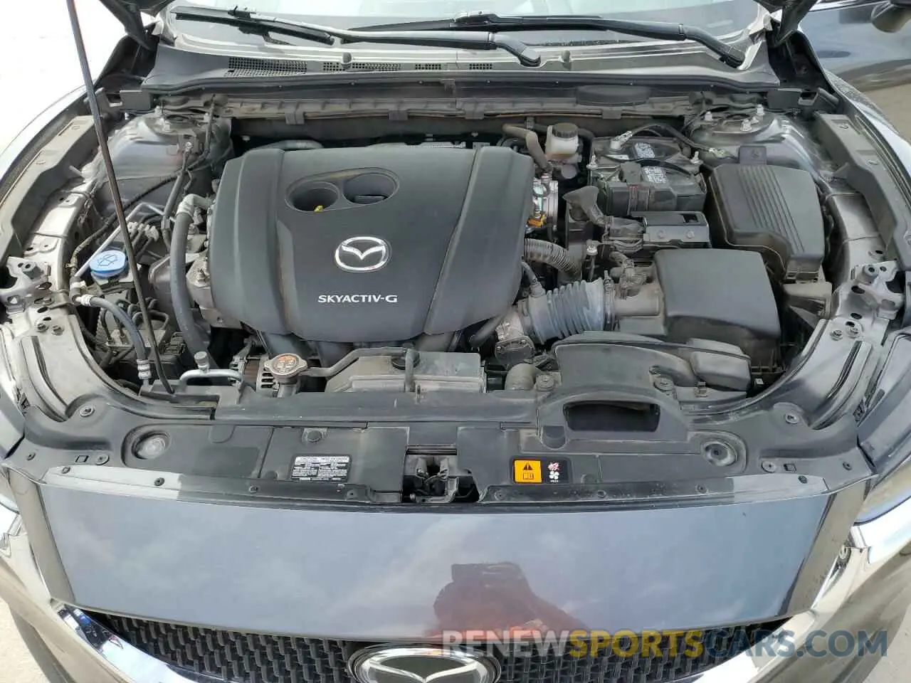 11 fotografías del automóvil dañado JM1GL1VM7K1503853 MAZDA 6 2019