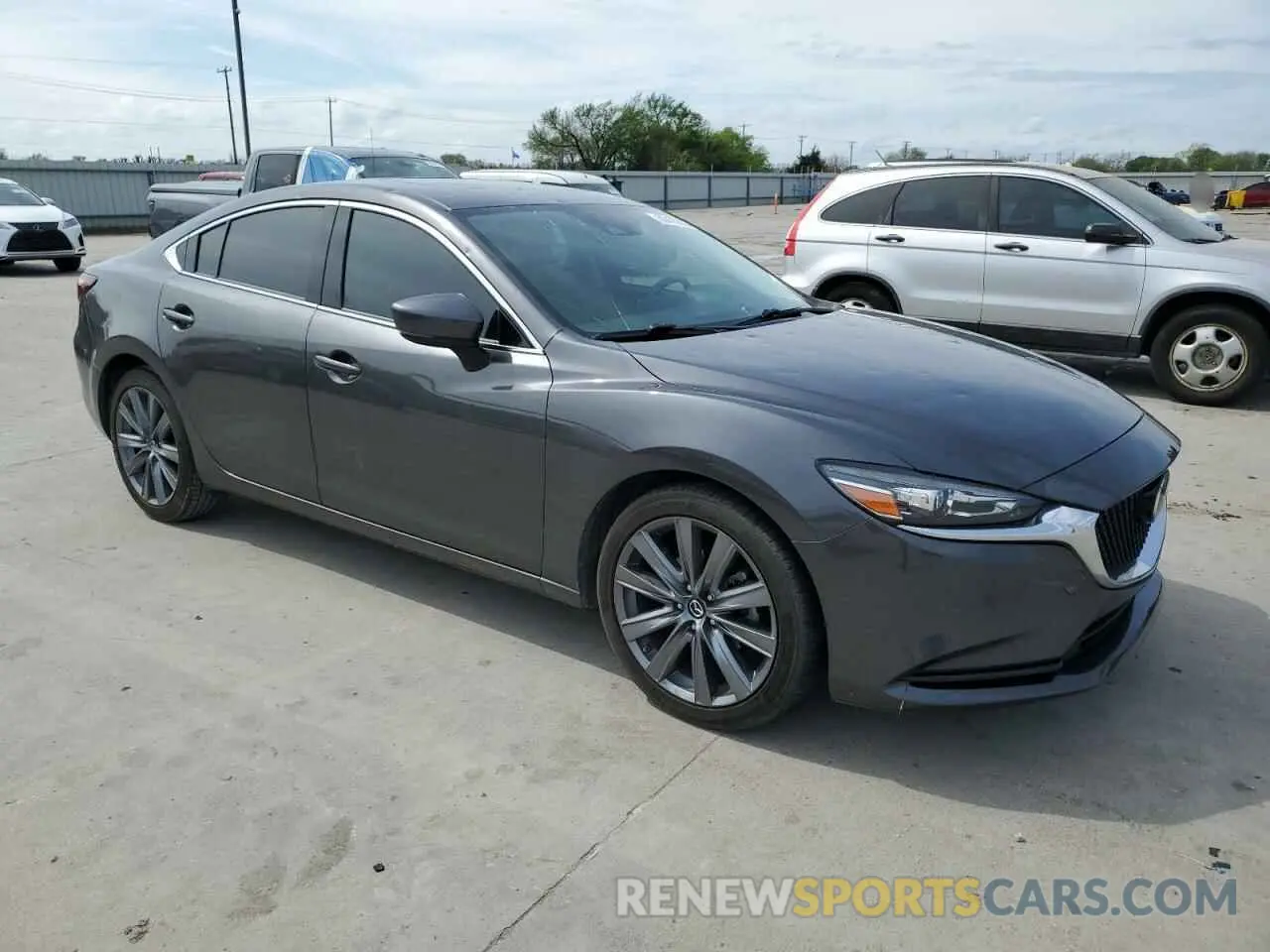 4 fotografías del automóvil dañado JM1GL1VM7K1503853 MAZDA 6 2019