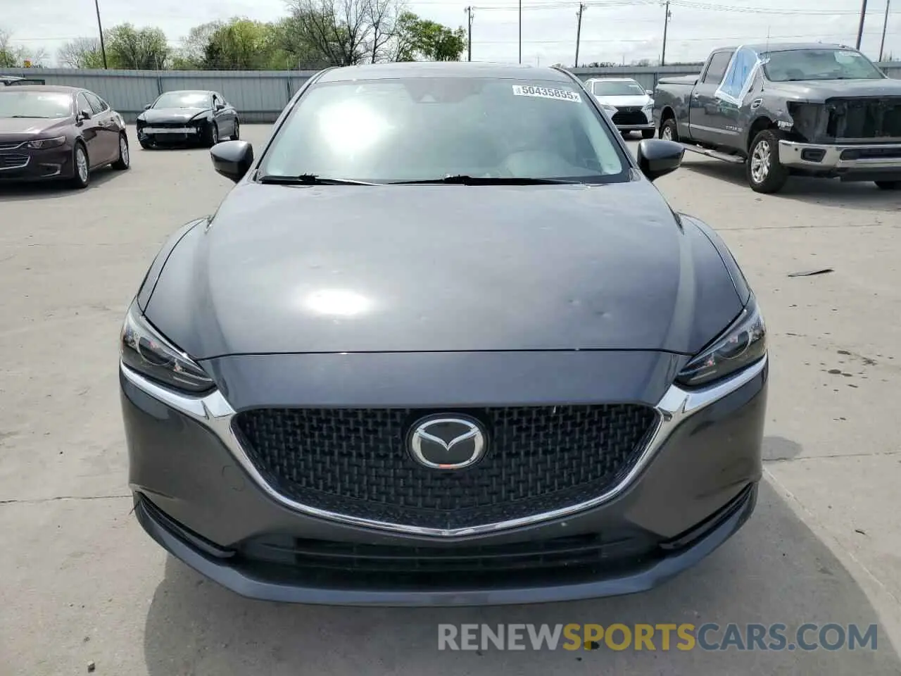 5 fotografías del automóvil dañado JM1GL1VM7K1503853 MAZDA 6 2019