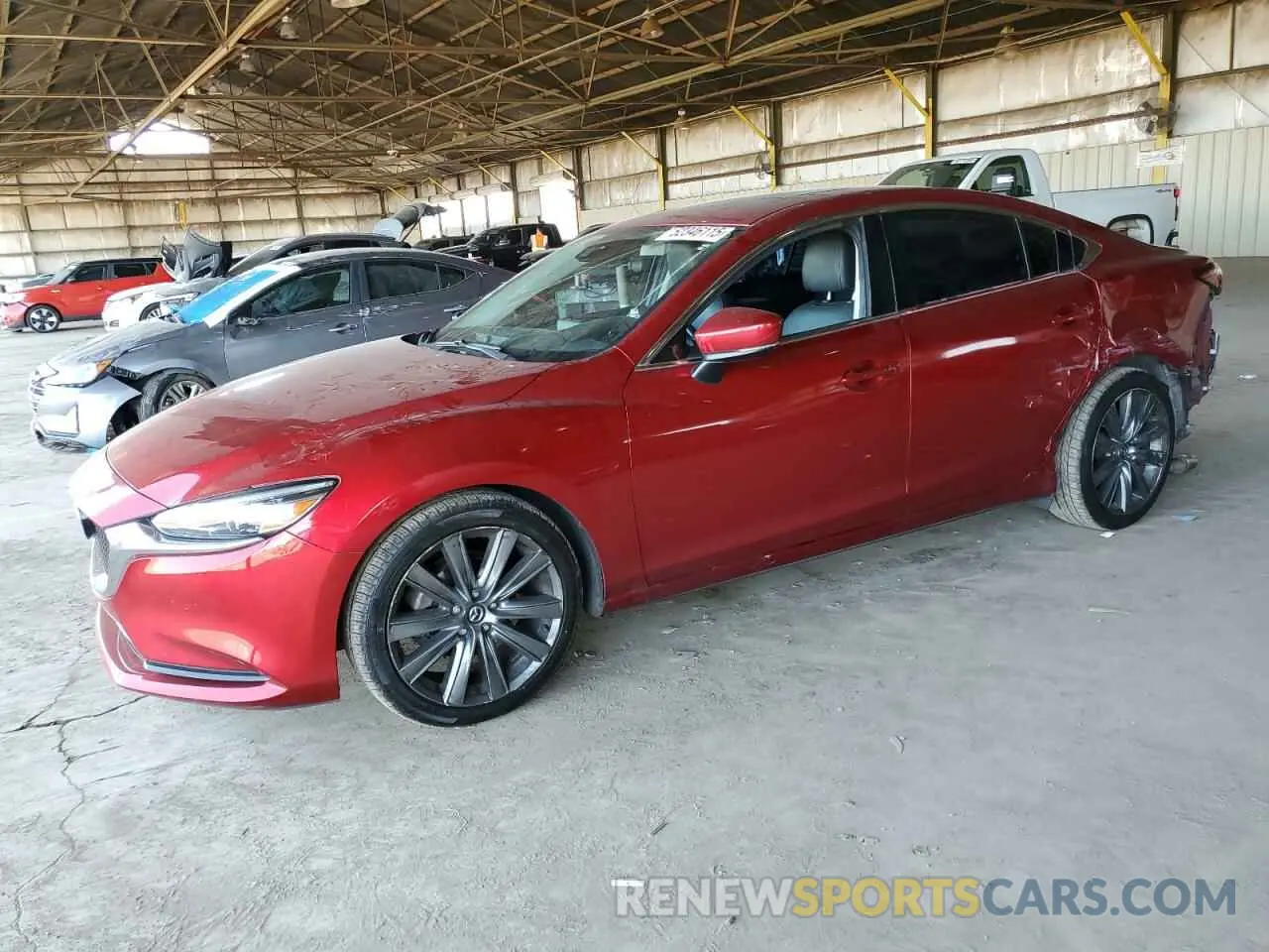 1 fotografías del automóvil dañado JM1GL1VM7K1507336 MAZDA 6 2019