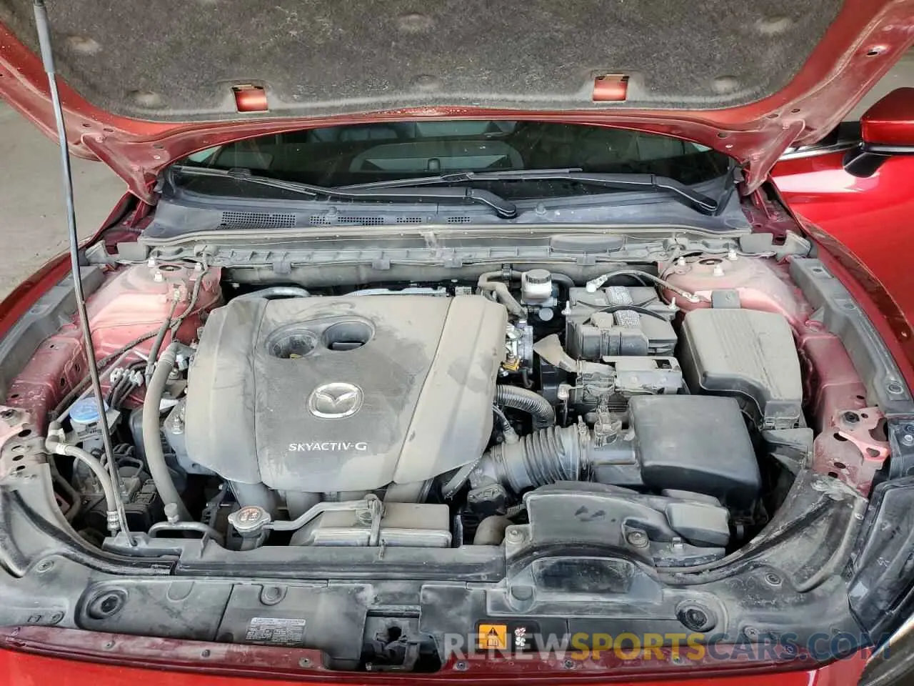 13 fotografías del automóvil dañado JM1GL1VM7K1507336 MAZDA 6 2019