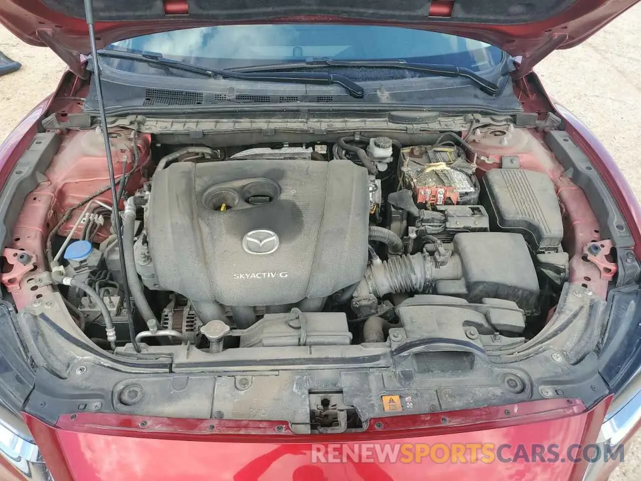 11 fotografías del automóvil dañado JM1GL1VM9K1510321 MAZDA 6 2019