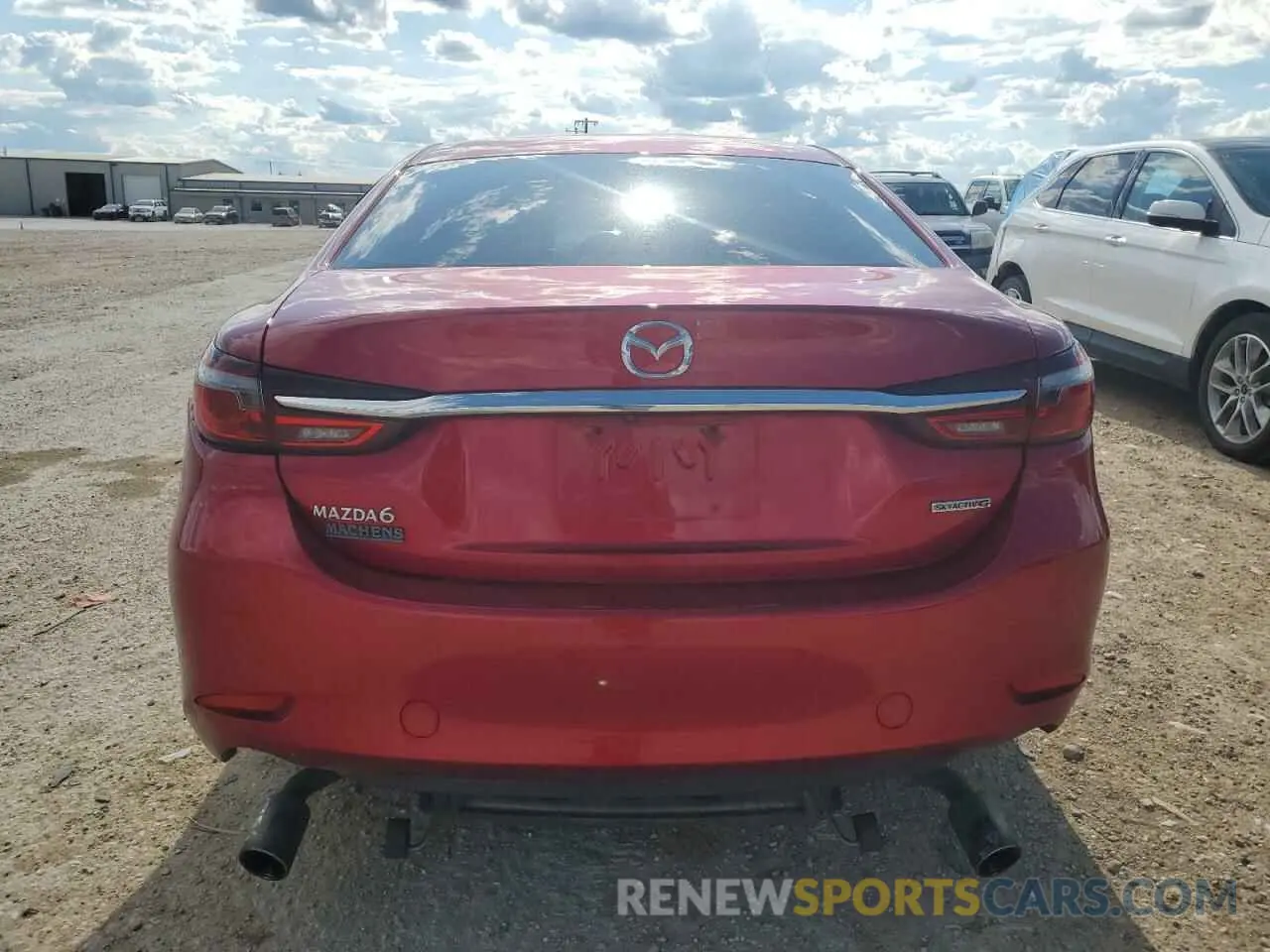 6 fotografías del automóvil dañado JM1GL1VM9K1510321 MAZDA 6 2019