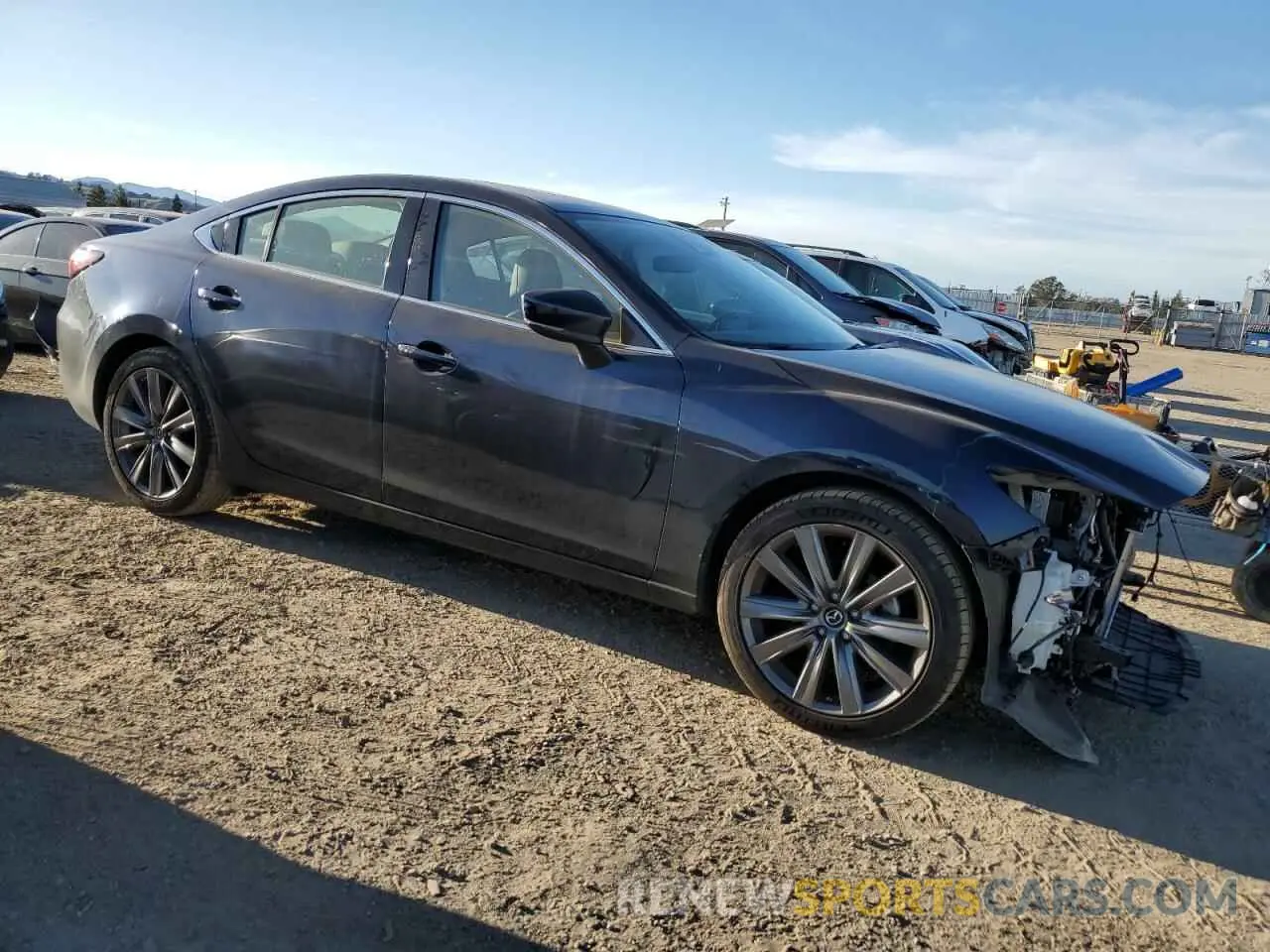 4 fotografías del automóvil dañado JM1GL1VMXK1506018 MAZDA 6 2019